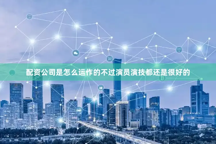 配资公司是怎么运作的不过演员演技都还是很好的