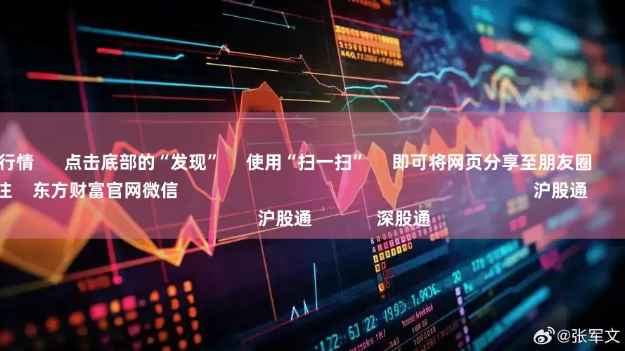 配资最新行情 点击底部的“发现” 使用“扫一扫” 即可将网页分享至朋友圈 扫描二维码关注 东方财富官网微信 沪股通 深股通