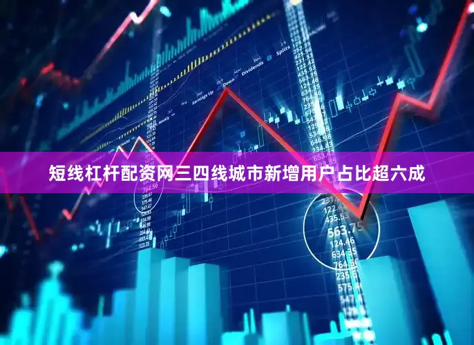 短线杠杆配资网三四线城市新增用户占比超六成